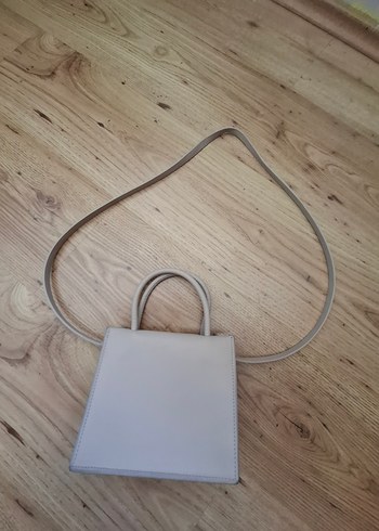 Bej Kadın Mini Çanta