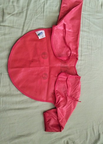 Kırmızı Baskılı Mama Önlüğü - Görsel 2