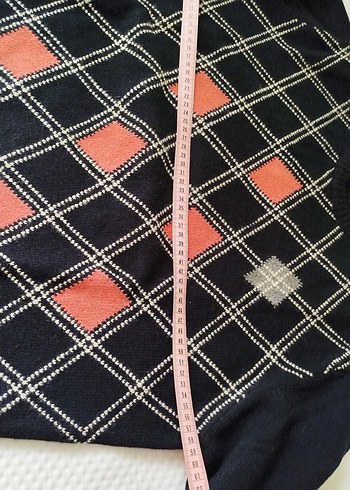 Erkek Çok Renkli kuzu Yünü Kazak - Görsel 5