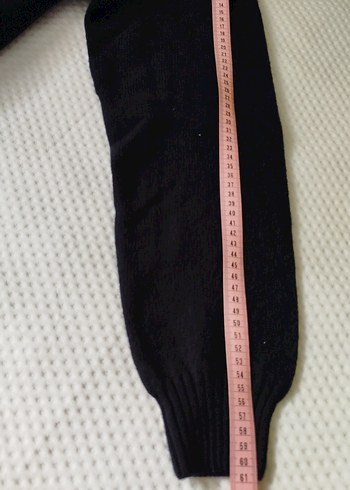 Erkek Çok Renkli kuzu Yünü Kazak - Görsel 6