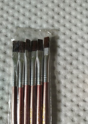 Bordo Resim Fırçası Seti - Görsel 3