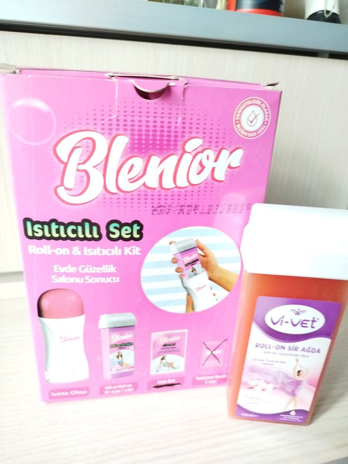 Blenior Isıtıcılı Roll-on Ağda Seti - Görsel 2