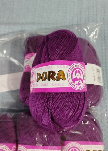 Dora Mor El Örgü İpi 6 Adet (fiyatıdır) - Görsel 2