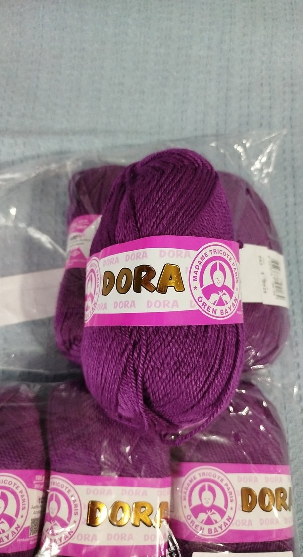 Dora Mor El Örgü İpi 6 Adet (fiyatıdır) - Görsel 2