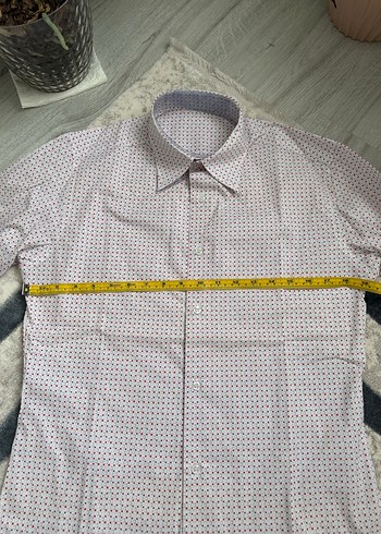 Bordo Baskılı Regular Fit Kısa Kollu Erkek Gömlek - Görsel 6