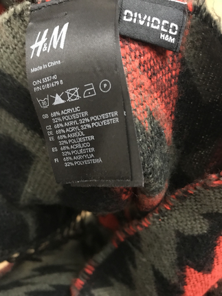 H&M marka şal
