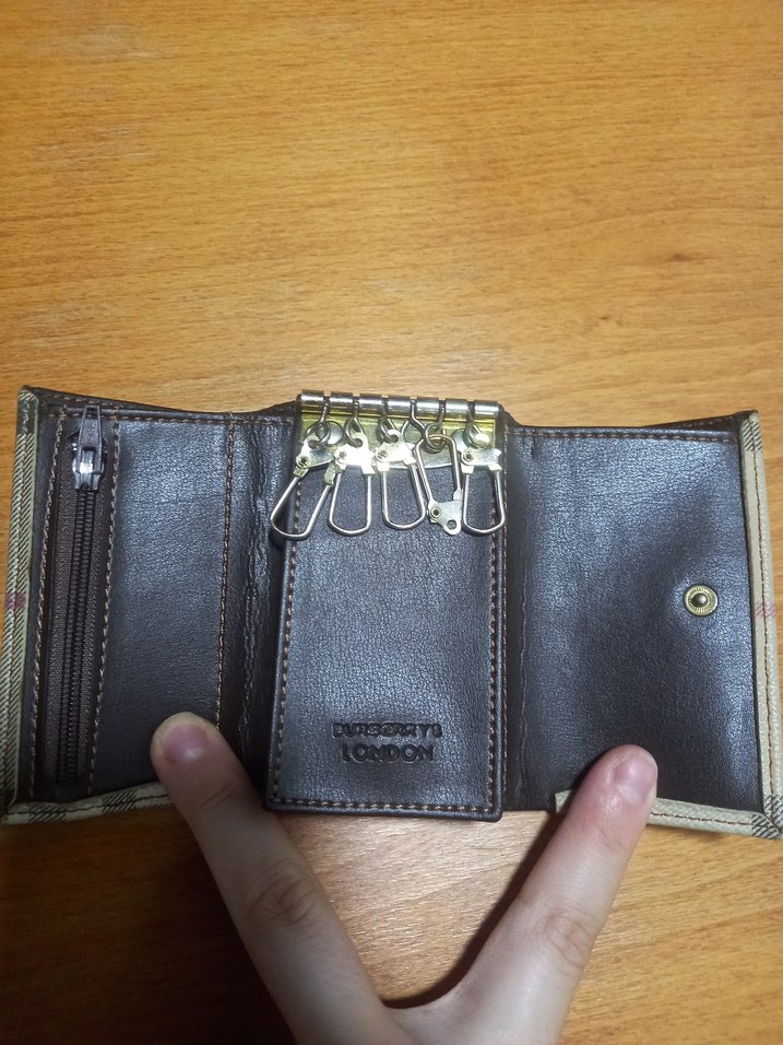 Burberrys London anahtarlikli cüzdan - Görsel 2