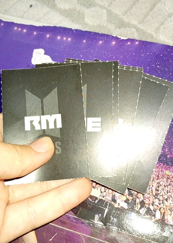  Beden 10 tane BTS kartı