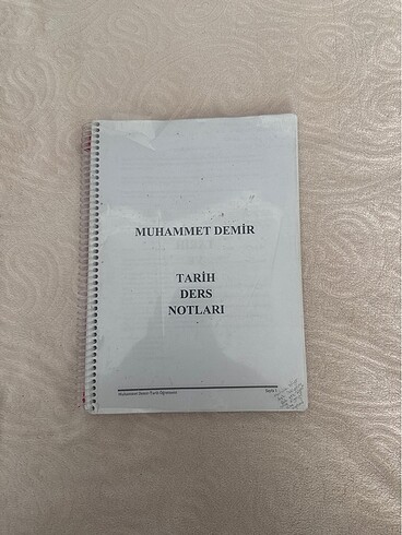 Tarih ders notları