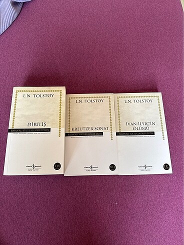 Tolstoy Diriliş , Kreutzer Sonat ve İvan İlyiç?in Ölümü (SET)