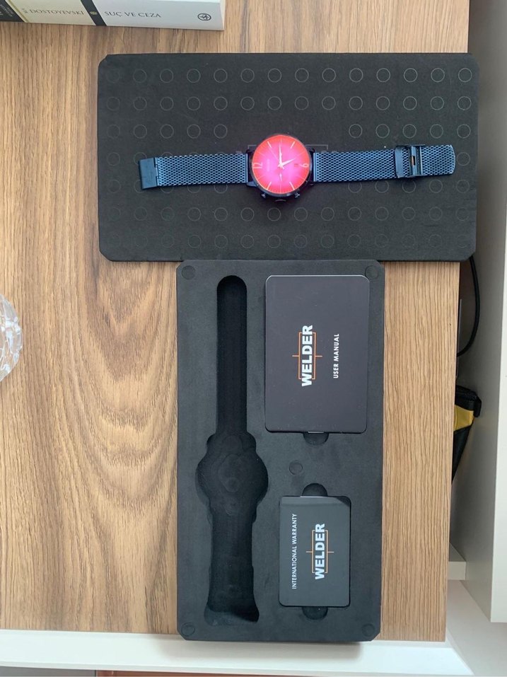 Çok Renkli İş Tarzı Erkek Kol Saati - Görsel 2