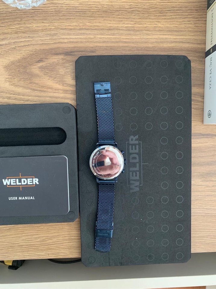 Çok Renkli İş Tarzı Erkek Kol Saati - Görsel 4