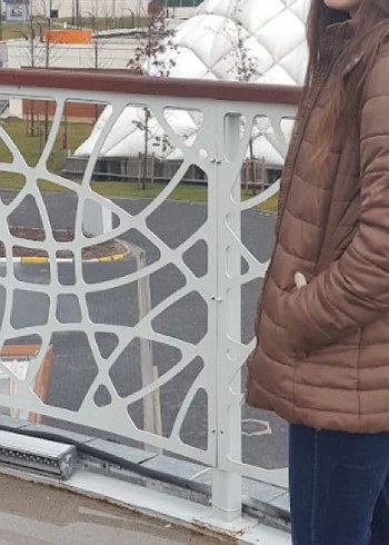 Kahverengi Kadın Kışlık Midi Mont - Görsel 7