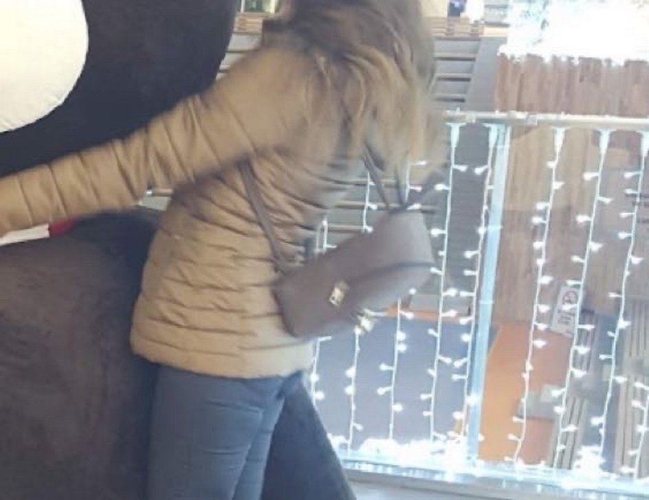 Kahverengi Kadın Kışlık Midi Mont - Görsel 4