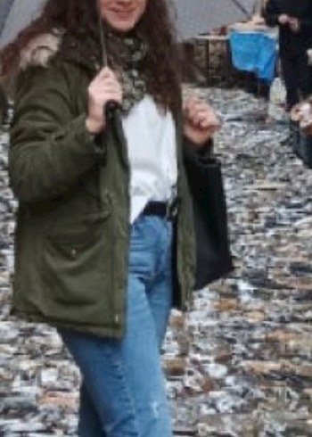 Defacto haki kadın mont - Görsel 2