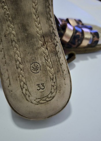 Polaris 33no çocuk sandalet dore-kahve - Görsel 6