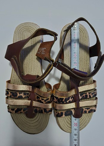 Polaris 33no çocuk sandalet dore-kahve - Görsel 4