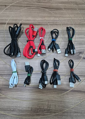 usb to type-c şarj kablo. sıfır 12 adet - Görsel 3
