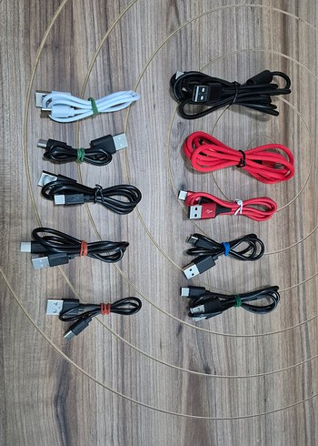 usb to type-c şarj kablo. sıfır 12 adet - Görsel 4