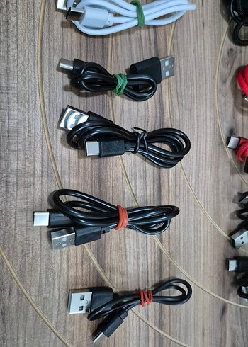 usb to type-c şarj kablo. sıfır 12 adet - Görsel 5