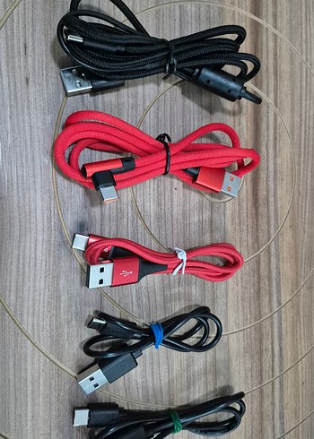 usb to type-c şarj kablo. sıfır 12 adet - Görsel 6