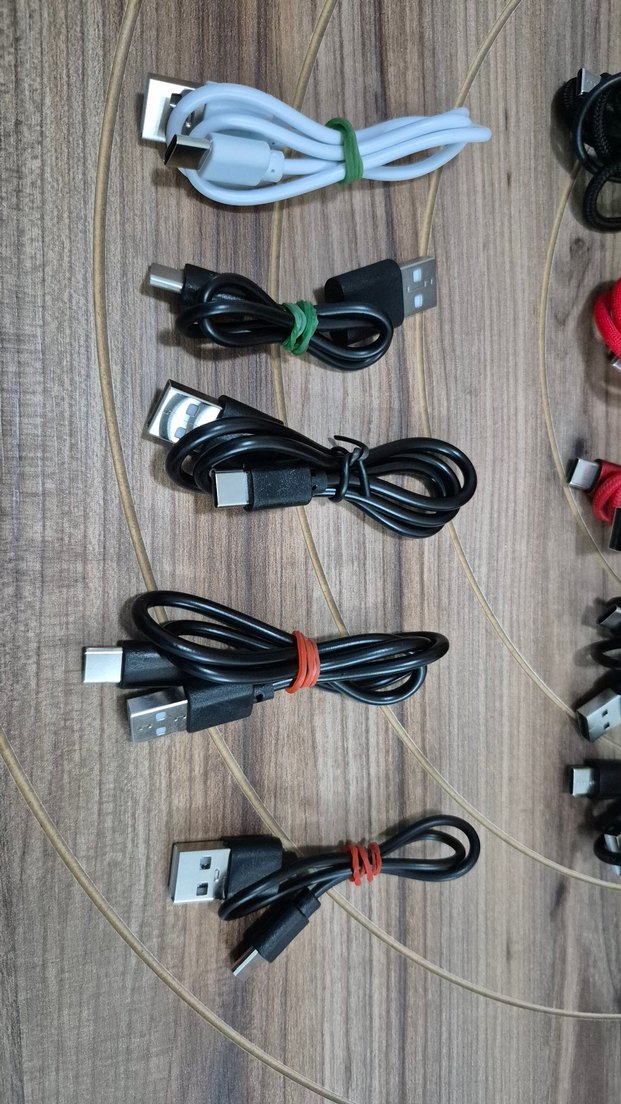 usb to type-c şarj kablo. sıfır 12 adet - Görsel 5