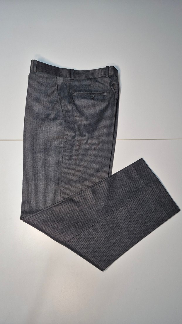 Bisente marka erkek kumaş pantolon yün kumaş - Görsel 2