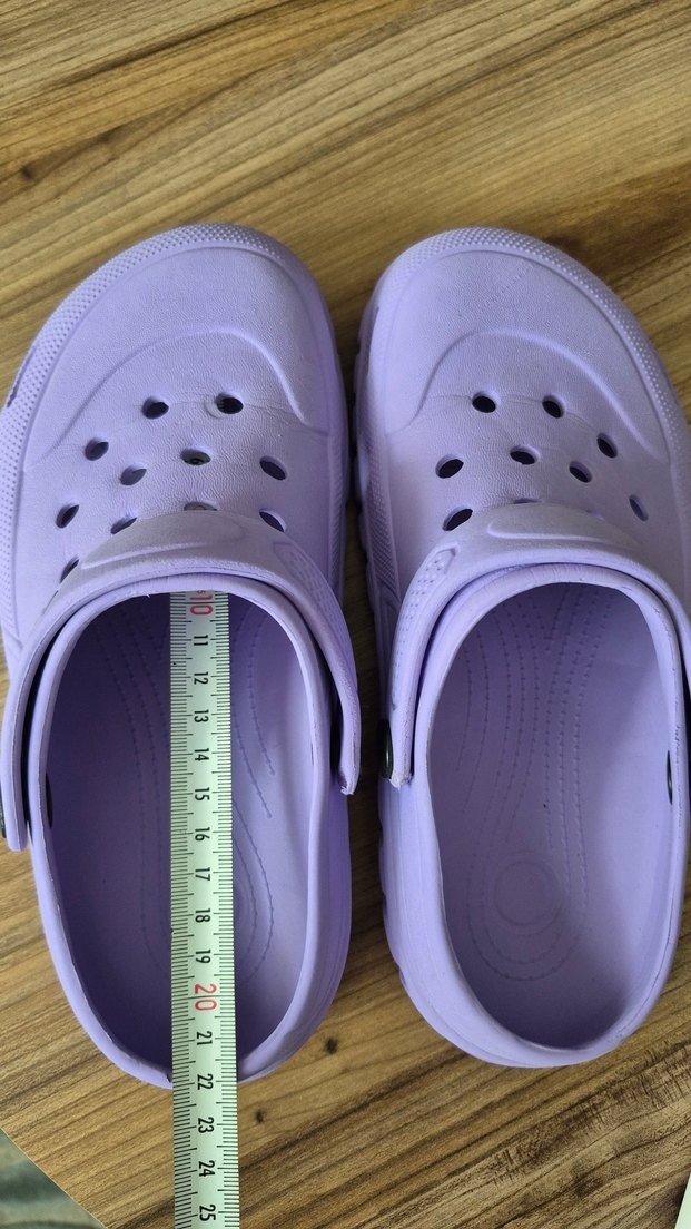 terlik eva plastik lila crocs tip 21.5cm - Görsel 5