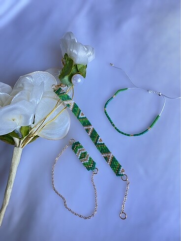 Miyuki 3lü bileklik set