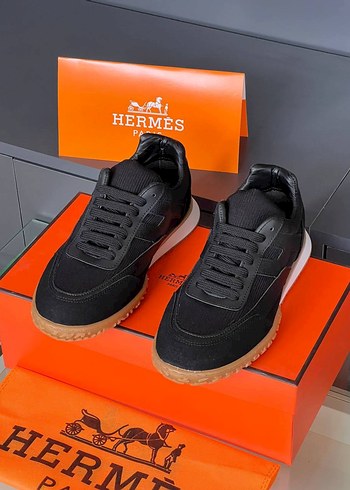 Hermes Siyah Erkek Spor Ayakkabı