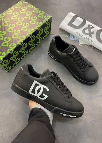Dolce & Gabbana Siyah Erkek Spor Ayakkabı