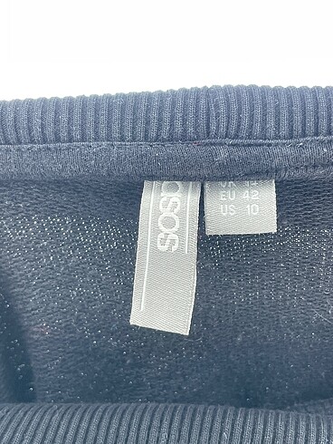 42 Beden siyah Renk Asos Sweatshirt %70 İndirimli.