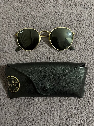Rayban round metal