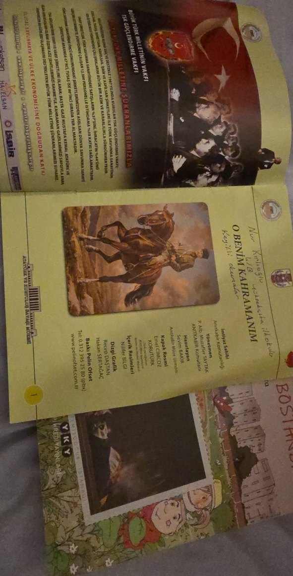 O Benim Kahramanım ve Büyük Boş Tanda Çocuk Kitapları - Görsel 2