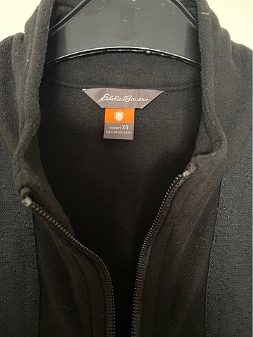 xs Beden siyah Renk Eddie Bauer Polar Mont-ceket şıklığında