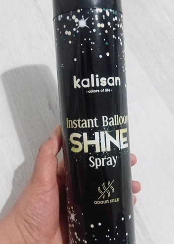Kalisan Instant Balloon Shine balon parlatıcı sprey  570 ml - Görsel 2