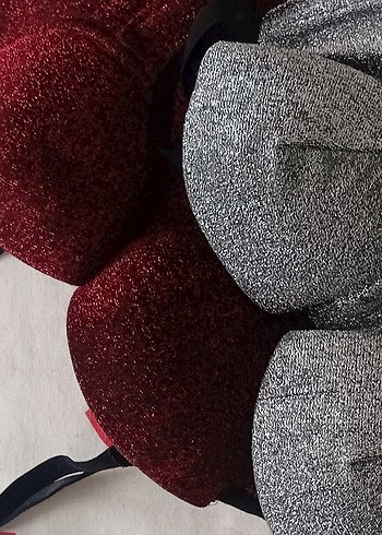 Gri Straplez Mini Bustiyer - Görsel 4