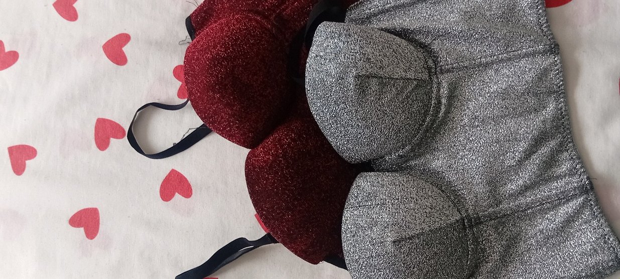 Gri Straplez Mini Bustiyer - Görsel 4