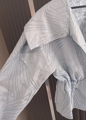 buz mavisi ceket - Görsel 3