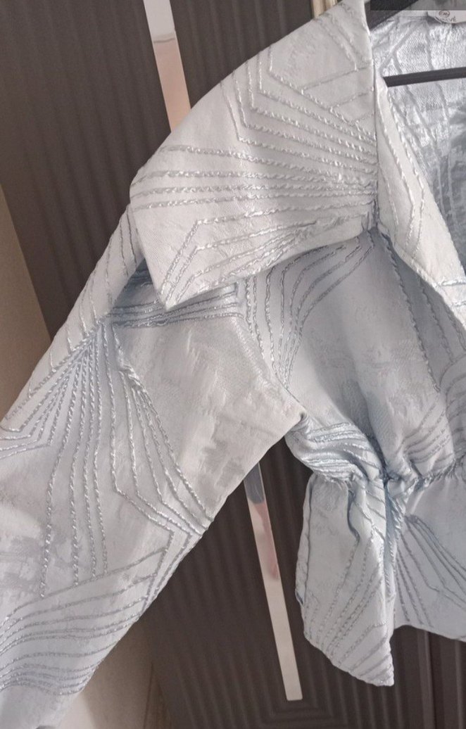 buz mavisi ceket - Görsel 3