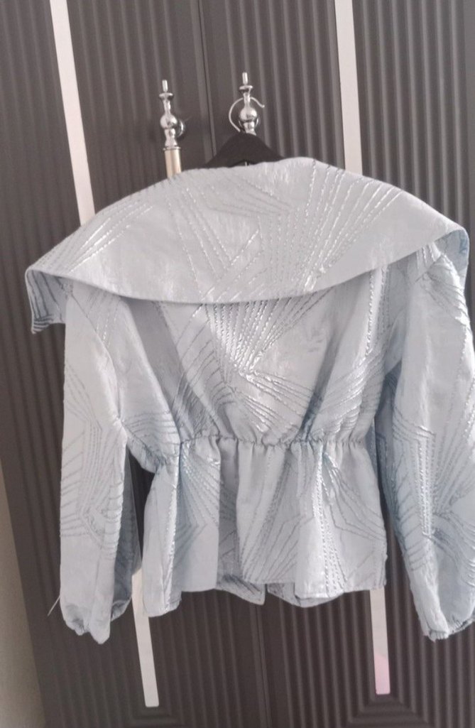 buz mavisi ceket - Görsel 2