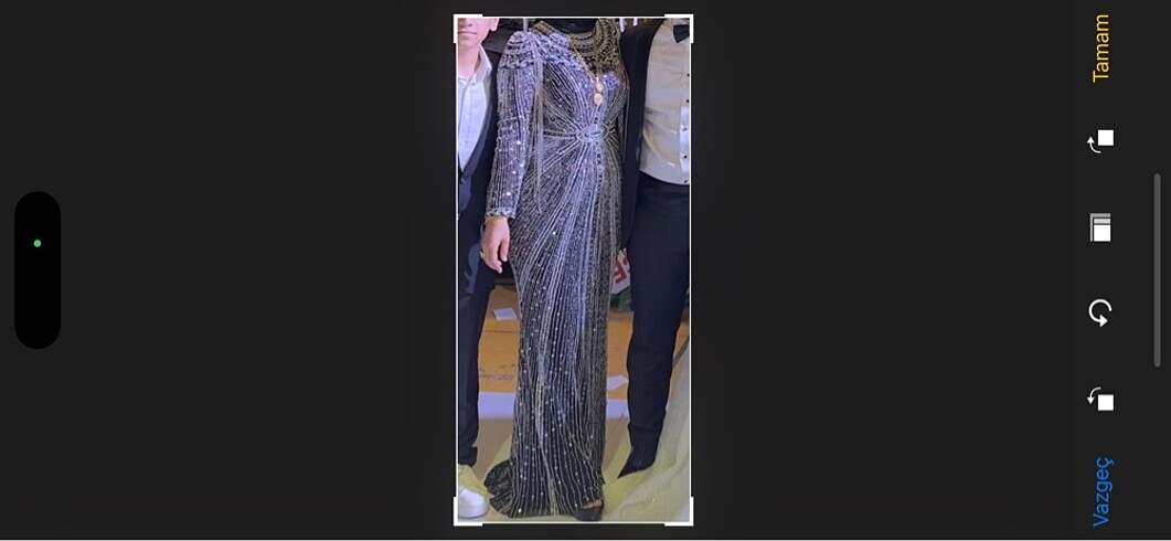 44 Beden Moda Zehra?da Özel tasarım tesettür abiye elbise