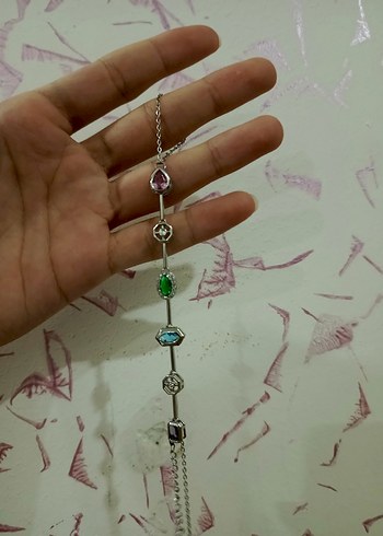 Renkli Taşlı Element Şahmeran