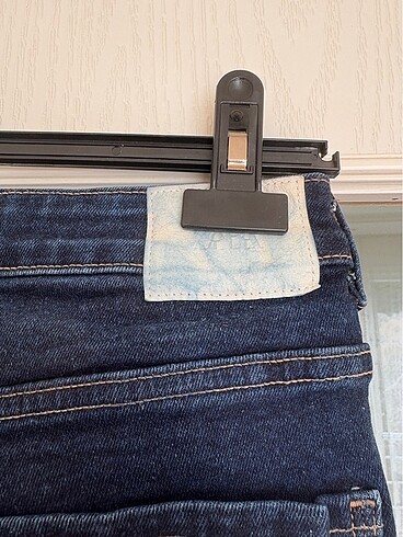 42 Beden Zara lacivert denim kot pantolon