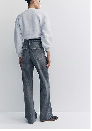 Wide leg jean - Görsel 2