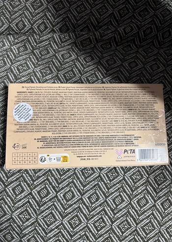 Technic Goddess Çok Renkli Göz Farı Paleti - Görsel 2