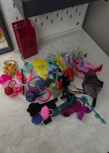 Renkli Pop KültürK Aksesuar Seti monster high aksesuar