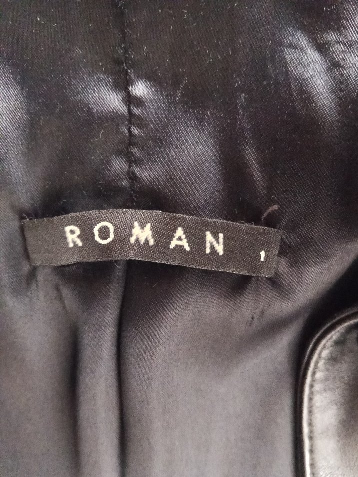 Siyah Kadın Deri Ceket - Görsel 2