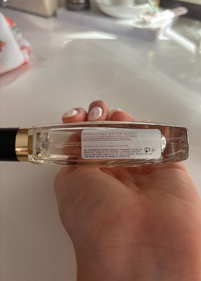 Bargello 423 numara parfüm - Görsel 3