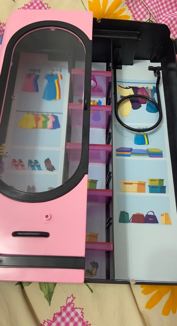 Pastel Pembe Çocuk Dolabı - Görsel 3